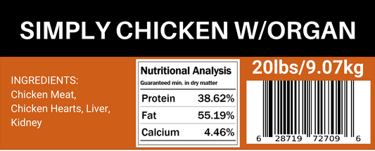 Simply Chicken w/ Organ